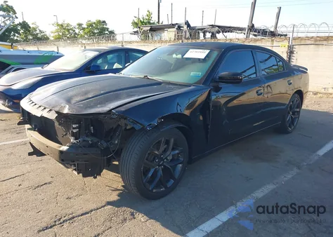 2022 Dodge Charger Sxt из США, поврежденный, VIN 2C3CDXBG2NH133452